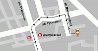 Схема проезда в АрендаАвто-пшр